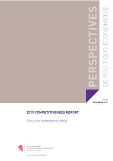 Competitiveness Report 2019: Focus on entrepreneurship