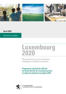 Programme national de réforme du Grand-Duché de Luxembourg 2019