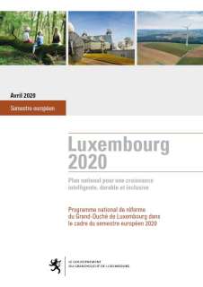 Programme national de réforme du Grand-Duché de Luxembourg 2020