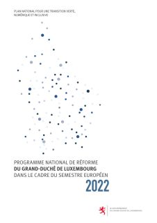 Programme national de réforme du Grand-Duché de Luxembourg 2022